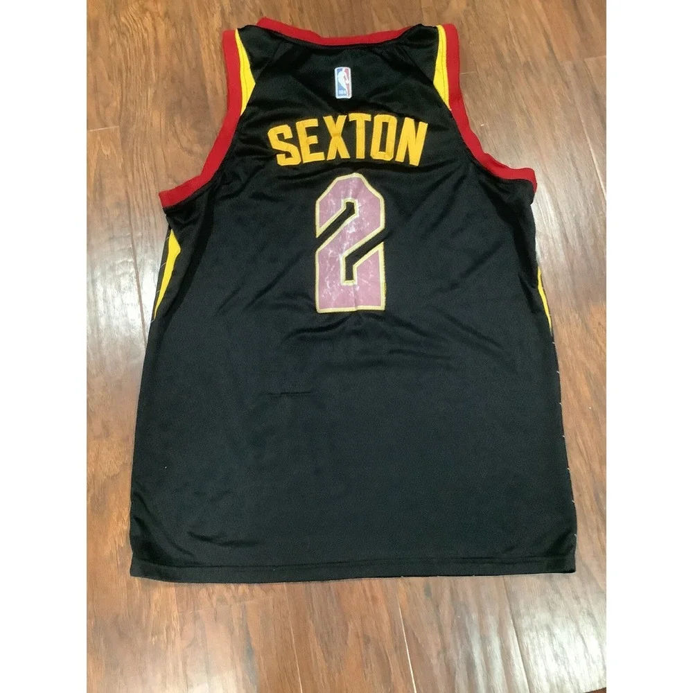 Nike Cleveland Cavaliers Collin Sexton Swing Man Men Jersey -48